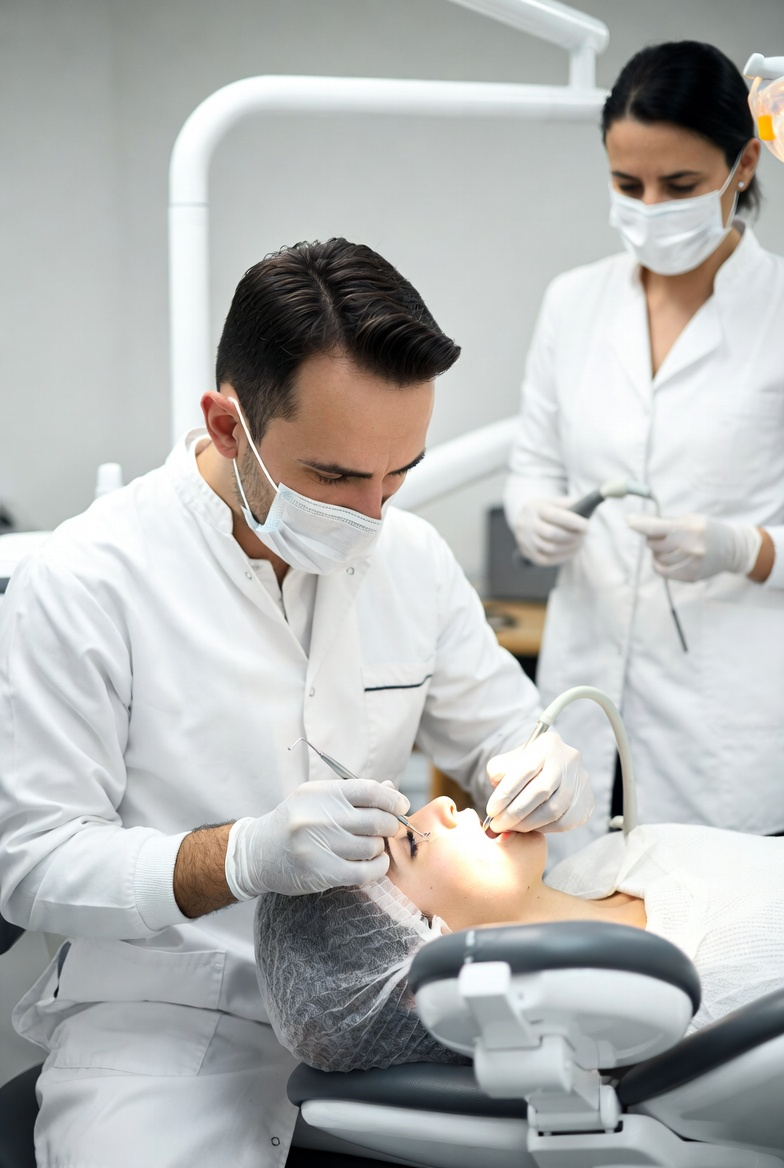 Šiuolaikinės odontologijos klinikos komanda: kokie specialistai dirba po vienu stogu?